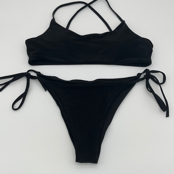 SHEIN Swim Shein Glitter Bikini Poshmark